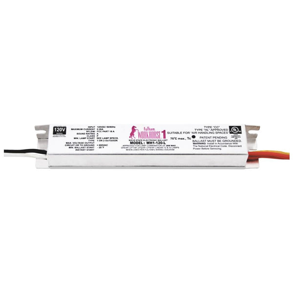 Fulham Workhorse Instant Start Electronic Fluorescent Ballast for (1) F21T5 Lamp - 120V (WH1-120-L)